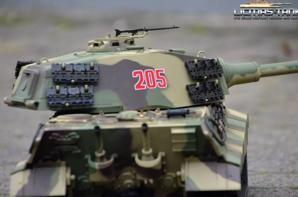 Heng Long RC 1/16 King Tiger - Henschel Turret - IR Battle System - Upgrade Edition