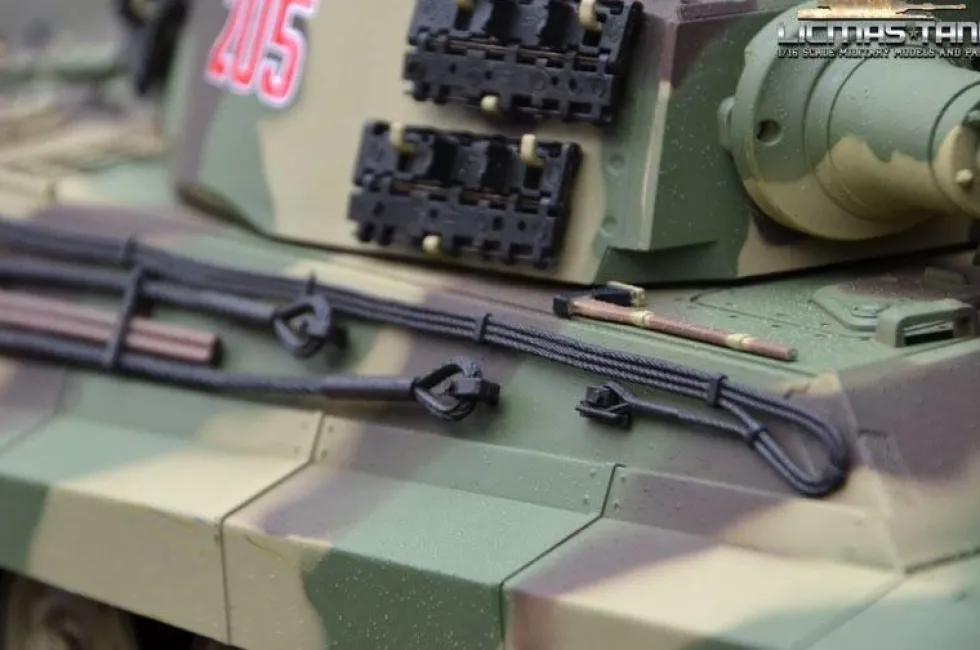 Heng Long RC 1/16 King Tiger - Henschel Turret - IR Battle System - Upgrade Edition