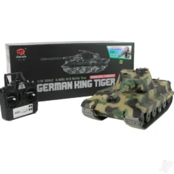 Heng Long RC 1/16 King Tiger with Henschel Turret with Infrared Battle System