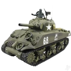 Heng Long RC 1/16 US M4A3 Sherman with BB and IR Battle System