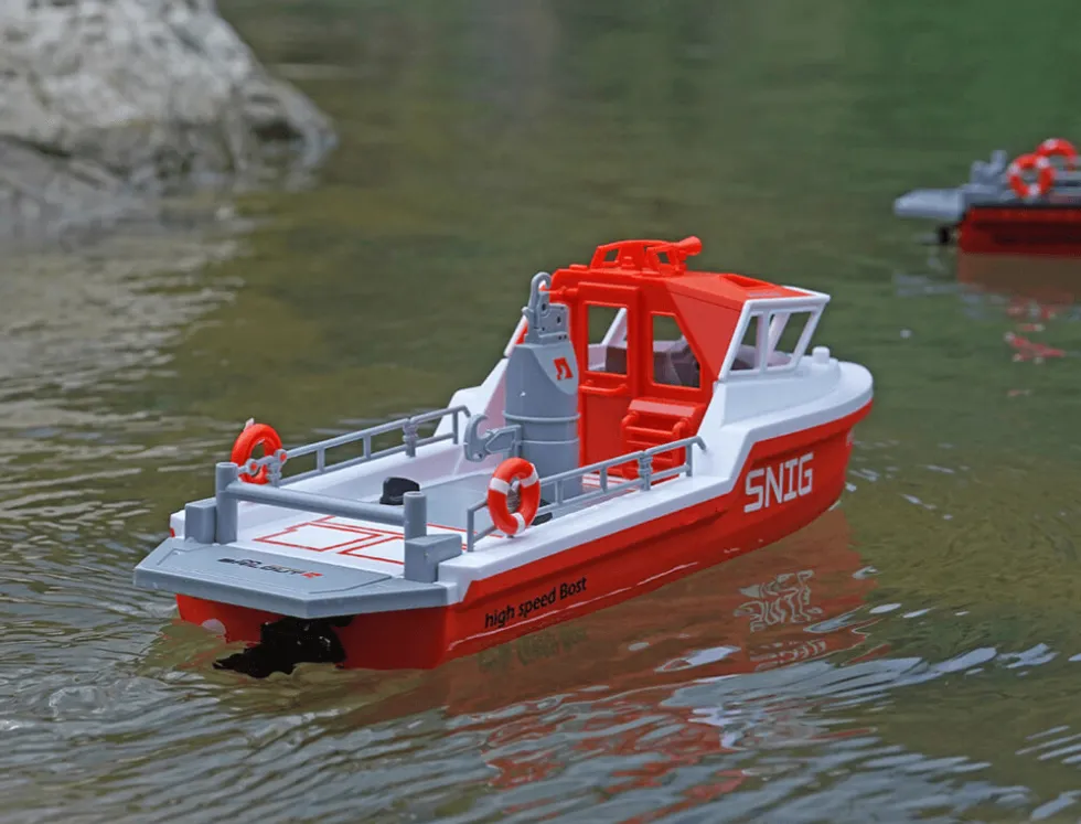 Heng Long SNIG Rescue Brushless RTR RC Boat - White