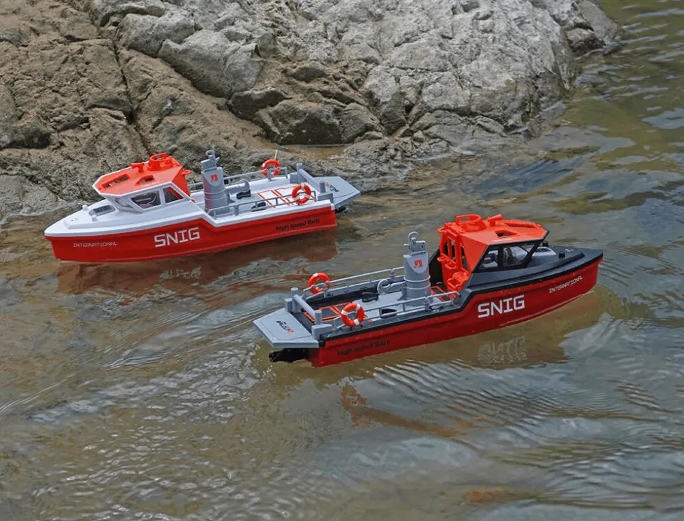 Heng Long SNIG Rescue Brushless RTR RC Boat - White