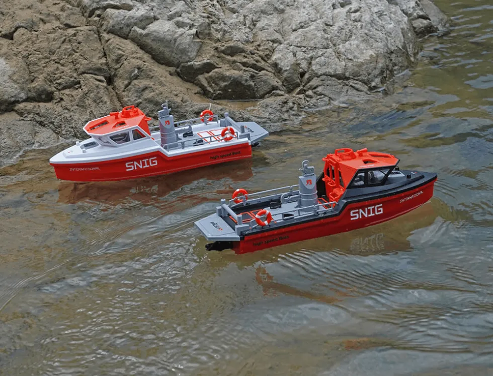 Heng Long SNIG Rescue Brushless RTR RC Boat - Black