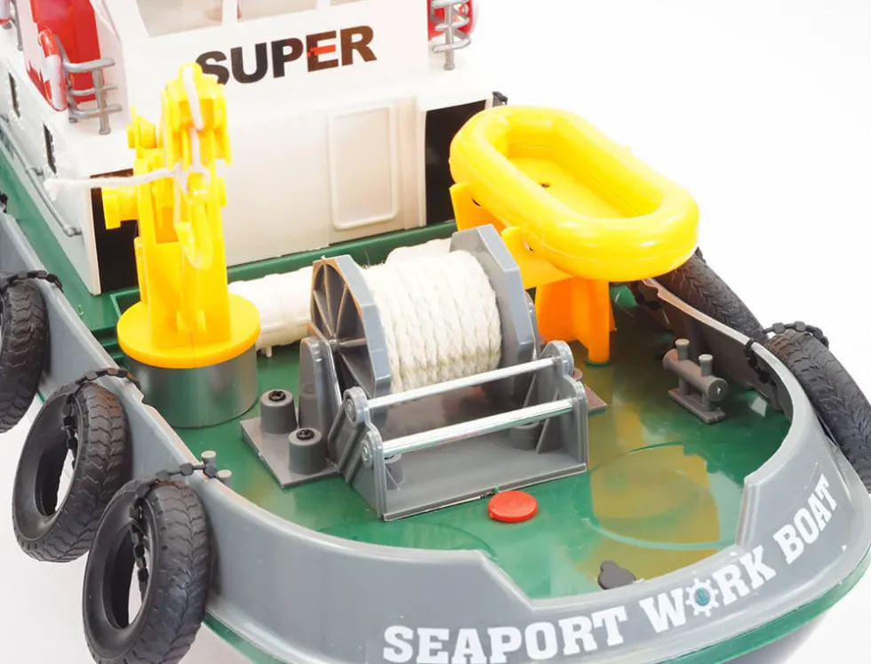 Heng Long Tug Work Boat 5ch 2.4ghz With Water Hose Function