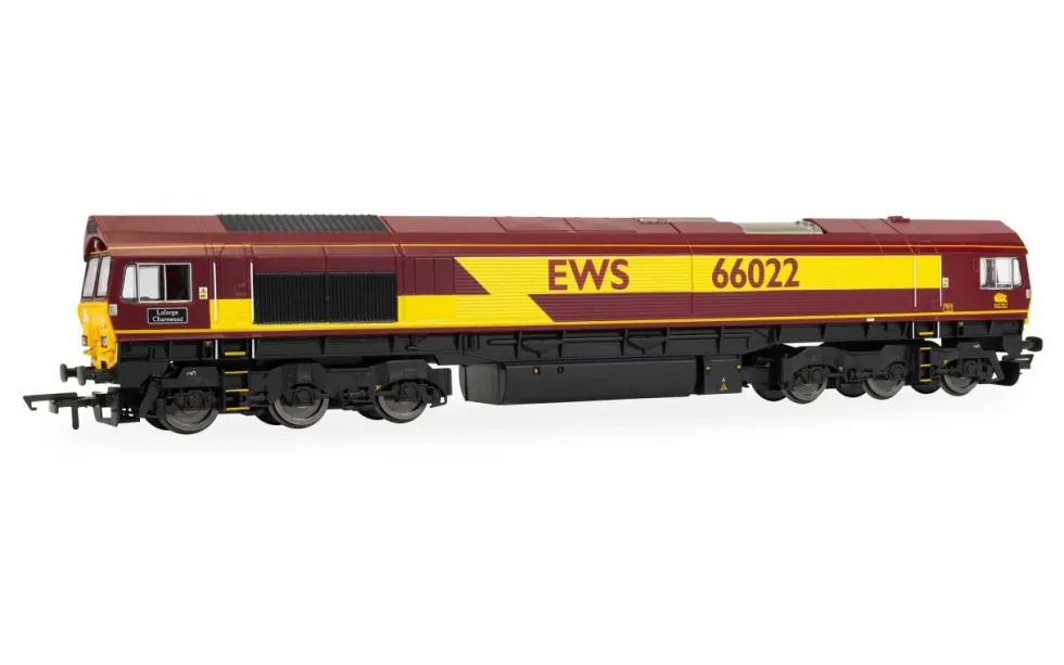 Hornby RailRoad: EWS - Class 66 - 'Lafarge Charnwood' 66022 Locomotive