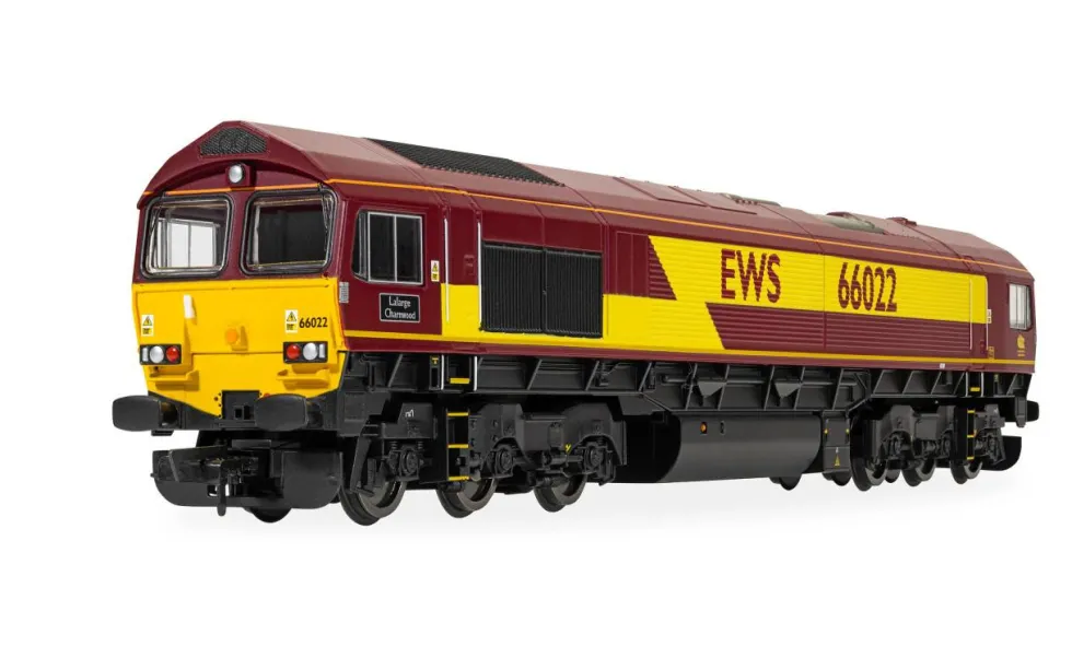 Hornby RailRoad: EWS - Class 66 - 'Lafarge Charnwood' 66022 Locomotive