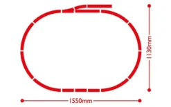 Hornby Railways BR High Speed Retro Train Set