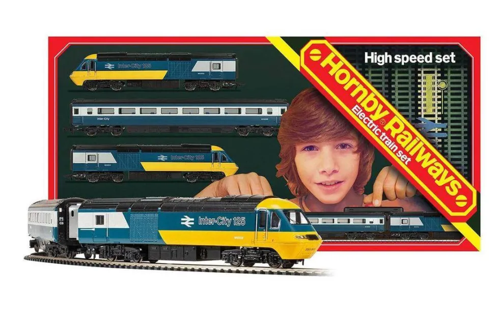 Hornby Railways BR High Speed Retro Train Set