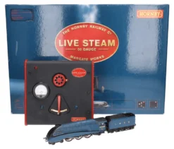 Hornby Railways LNER A4 4468 Mallard Live Steam Train Set