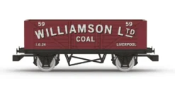 Hornby Railways OO Gauge - RailRoad - Williamson Ltd Coal Plank Wagon