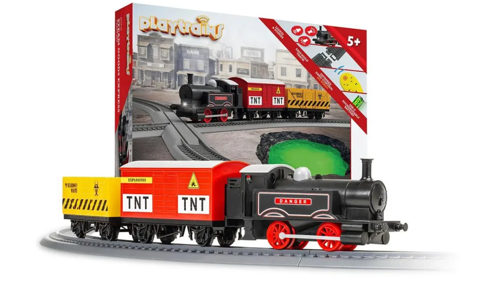 Hornby Railways Playtrains Steam Goods Express Train Set