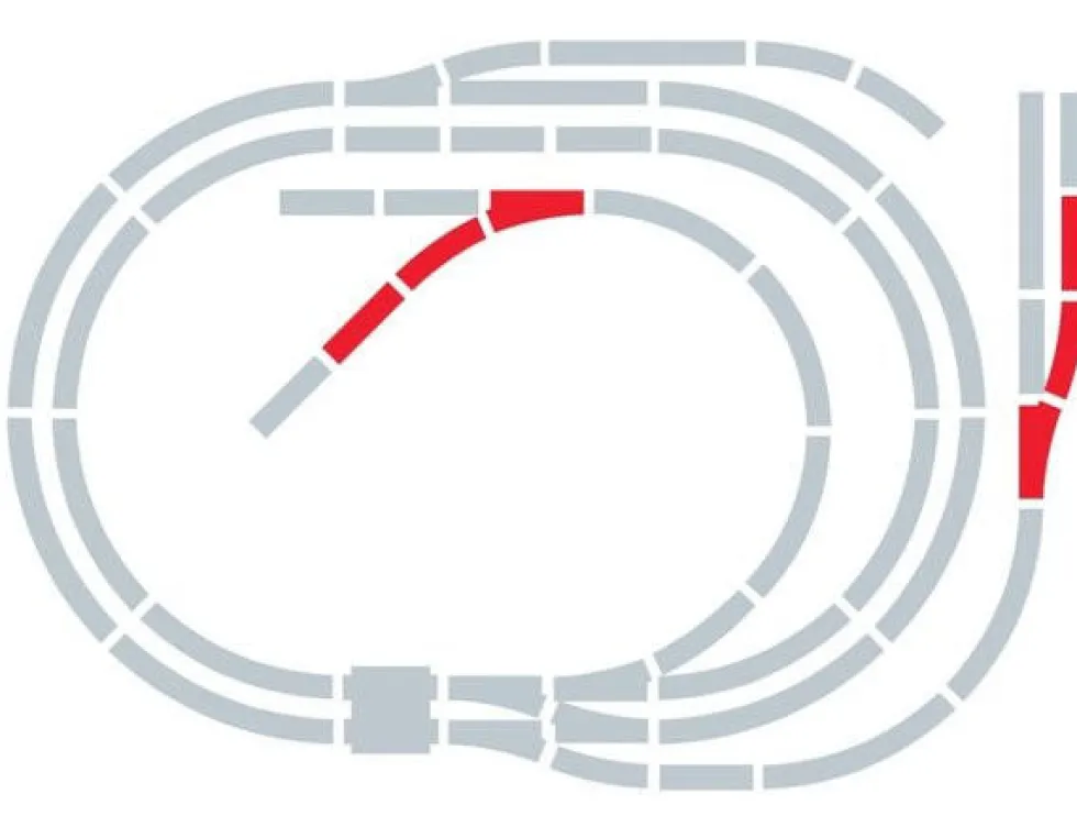Hornby Railways Track Extension Pack F