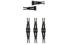 Hornby Railways Vacuum Pipe Magnetic Coupling Pack - 17mm