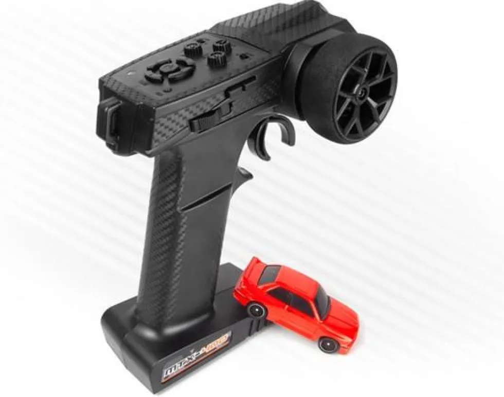 HPI 1/64 Nano-TTR 1989 BMW M3 E30 Ravaglia - Red RTR RC Car