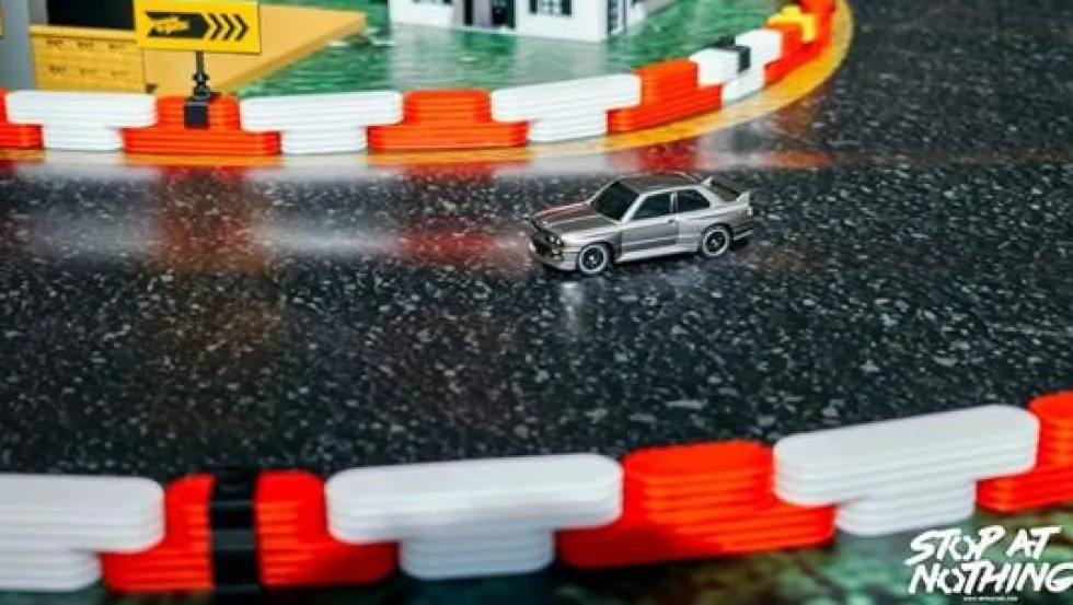 HPI 1/64 Nano-TTR 1989 BMW M3 E30 Ravaglia - Red RTR RC Car