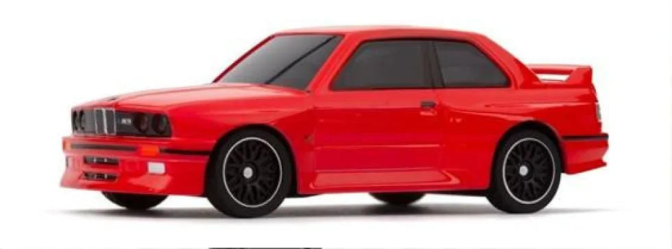 HPI 1/64 Nano-TTR 1989 BMW M3 E30 Ravaglia - Red RTR RC Car