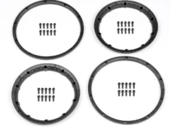 HPI Racing Heavy Duty Bead Lock Rings, gunmetal, 2pcs