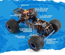 HPI Racing 1/18 Mini King FLUX Ford Bronco 'Big Kahuna' 4400 RTR 2.4Ghz Remote Control Monster Truck