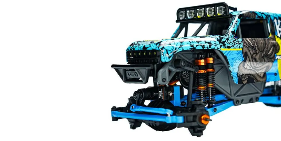 HPI Racing 1/18 Mini King FLUX Ford Bronco 'Big Kahuna' 4400 RTR 2.4Ghz Remote Control Monster Truck