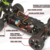 HPI Racing 1/10 Phantom XB RTR 4WD RTR RC Buggy