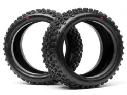 HPI Racing Proto Tire (Red/ 1/8 Buggy)