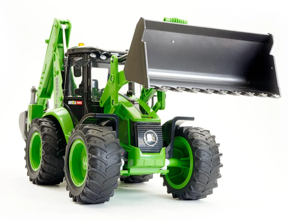 Huina RC 1/14 2.4G 9CH Backhoe Excavator Tractor RTR