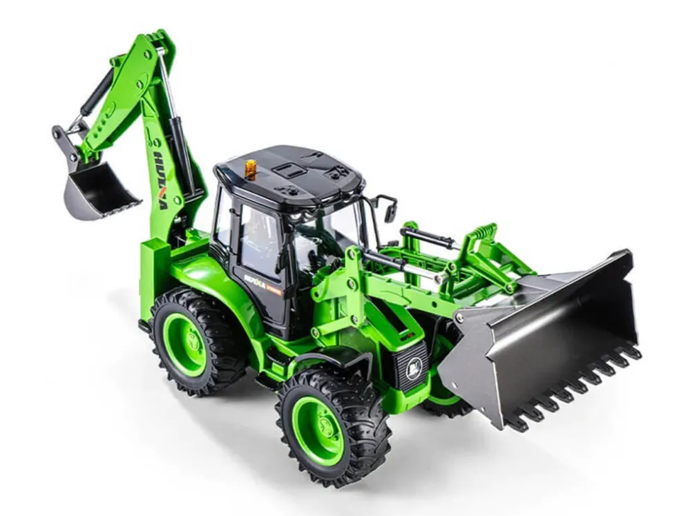 Huina RC 1/14 2.4G 9CH Backhoe Excavator Tractor RTR