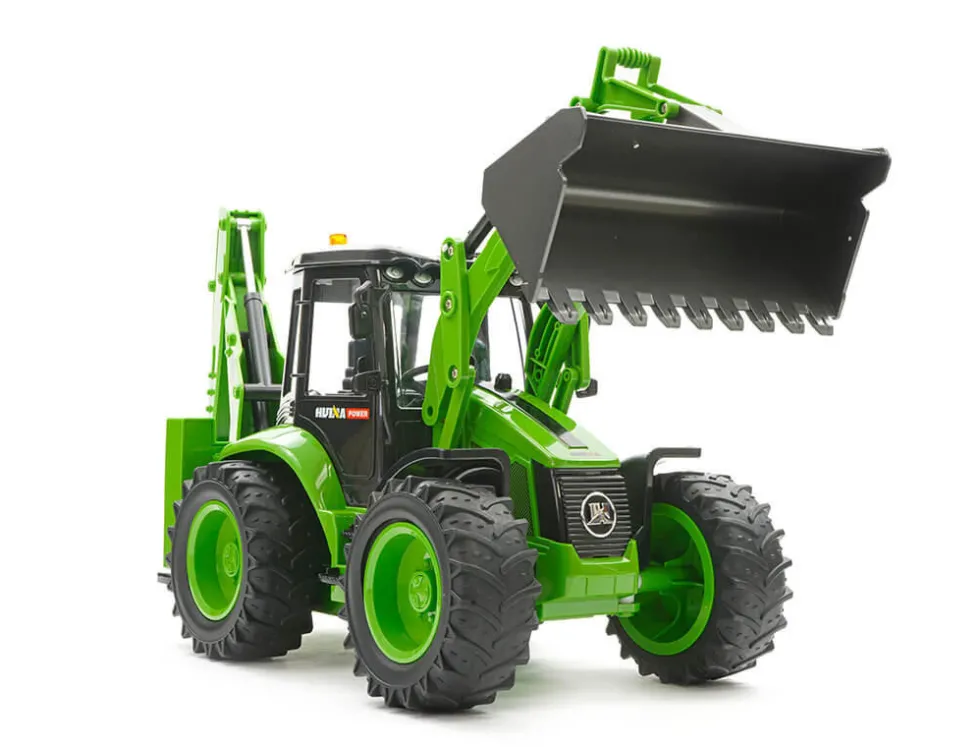 Huina RC 1/14 2.4G 9CH Backhoe Excavator Tractor RTR