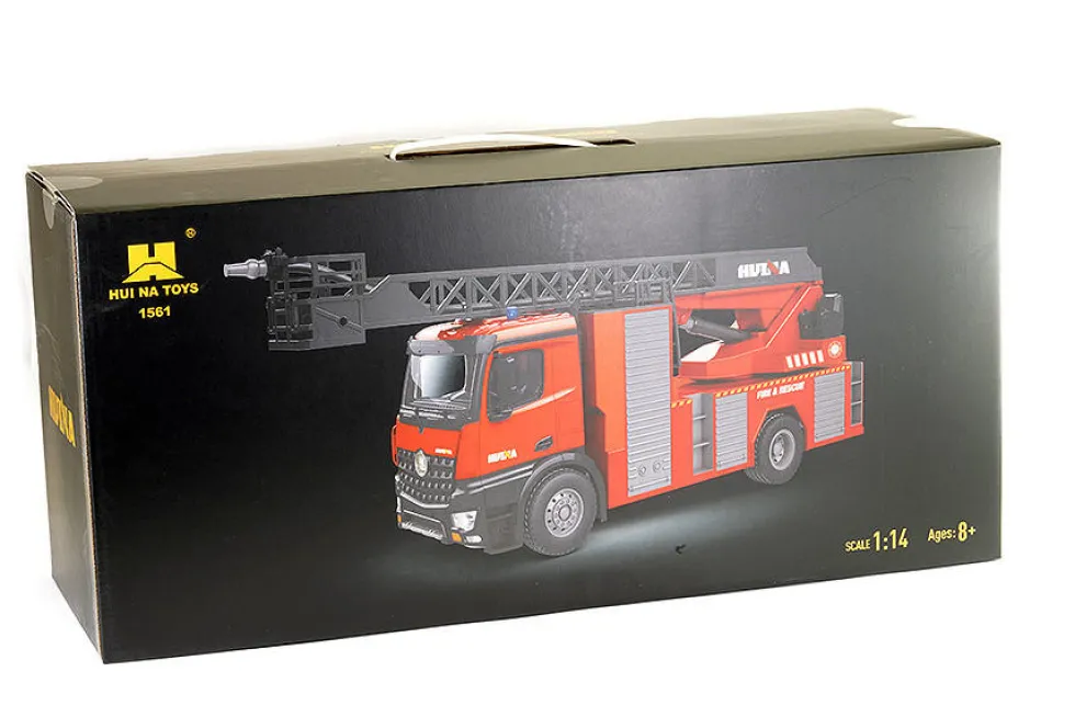HuiNa RC 1/14 2.4G 22CH Fire Truck With Ladder And Hose RTR