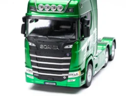 HuiNa RC 1/18 2.4G 19CH Scania 770S Green RC Haulage Truck RTR