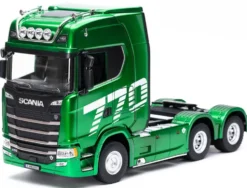 HuiNa RC 1/18 2.4G 19CH Scania 770S Green RC Haulage Truck RTR
