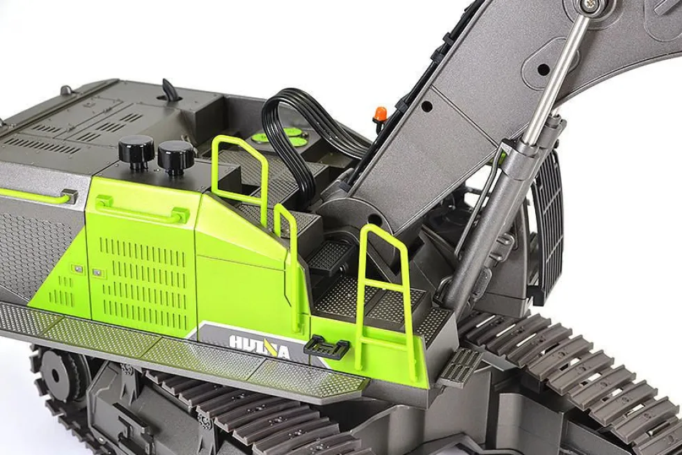 HuiNa RC 1/14 2.4G Diecast 22CH Hi-Torque Excavator RTR