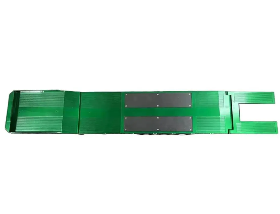 HuiNa RC 1/18 Haulage Flatbed Trailer Green 2.4G RTR