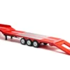 HuiNa RC 1/18 Haulage Flatbed Trailer Red 2.4G RTR