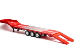 HuiNa RC 1/18 Haulage Flatbed Trailer Red 2.4G RTR