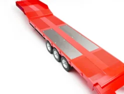 HuiNa RC 1/18 Haulage Flatbed Trailer Red 2.4G RTR