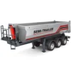 HuiNa RC 1/18 Tipping Semi-trailer (Silver)