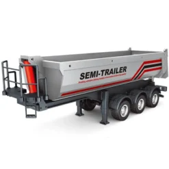 HuiNa RC 1/18 Tipping Semi-trailer (Silver)