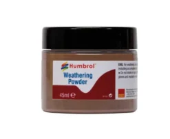 Humbrol Weathering Powder Dark Rust 45ml