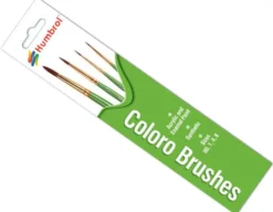 Humbrol Brush Pack Coloro Synthetic Paint Brushes