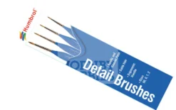 Humbrol Brush Pack Detail Sable Hair Brushes