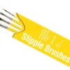 Humbrol Brush Pack Stipple Natural Hair Brushes