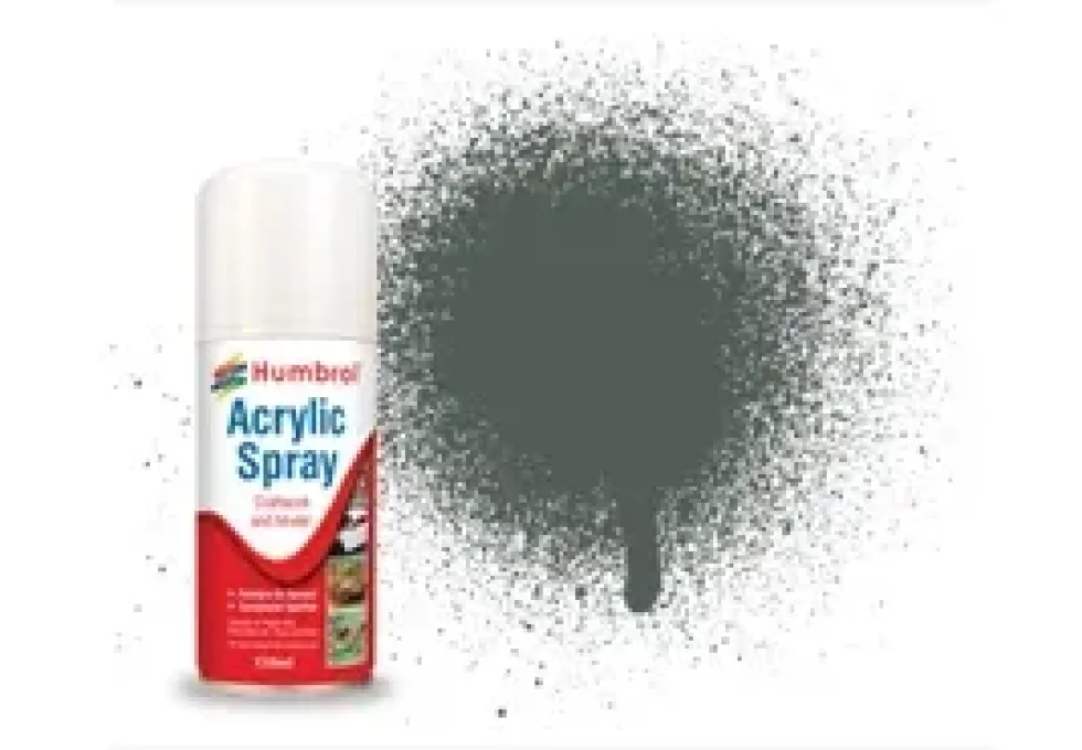 Humbrol 01 Matt Primer 150ml Acrylic Spray Paint