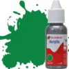 Humbrol 02 14ml Acrylic Gloss Emerald Paint Dropper Bottle