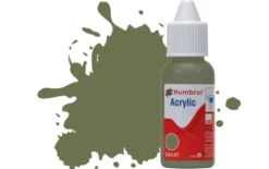 Humbrol 105 14ml Acrylic Matt Marine Green Dropper Bottle