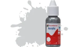 Humbrol 11 14ml Acrylic Metallic Silver Paint Dropper Bottle