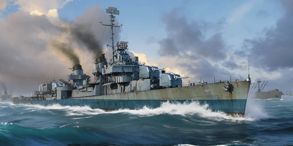 I love Kit 1/350 USS The Sullivans DD-537
