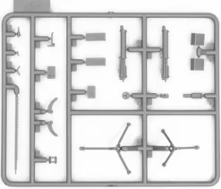ICM 1/35 British Vickers Machine Gun Model Kit