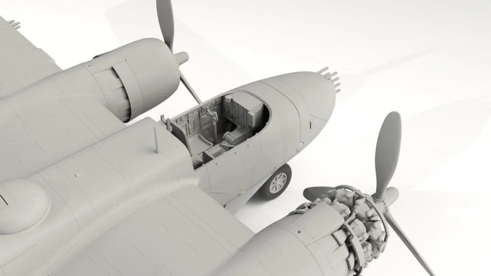 ICM 1/48 Martin B-26B-50 Invader Korean War Model Kit