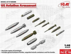 ICM 1/48 US Aviation Armament Model Kit
